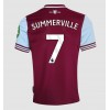 West Ham United Crysencio Summerville #7 Heimtrikot 2024-25 Kurzarm